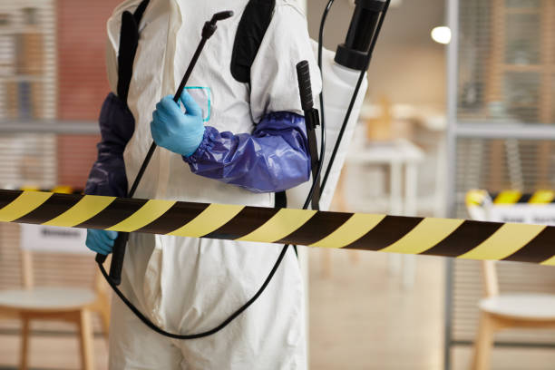 Professional Trauma Scene Cleanup technician working in Genoa, OH